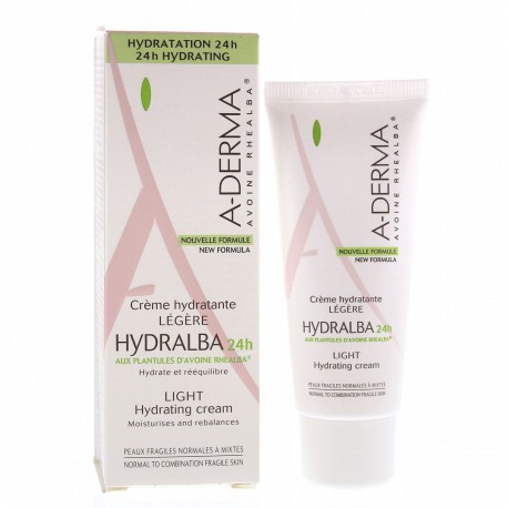  Hydralba crème hydratante légère A-Derma