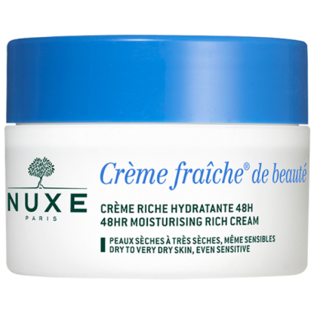 CREME FRAICHE DE BEAUTE - Crème Riche Hydratante 48H