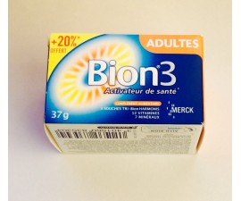 Bion 3 Adultes 30 comprimés + 7 offerts