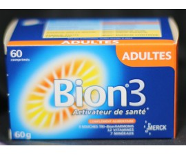 Bion 3 "Adulte" 60 comprimés 