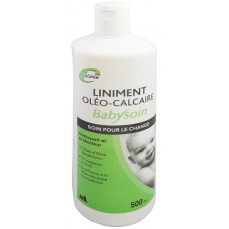 Cooper liniment oléocalcaire Babysoin 500 ml