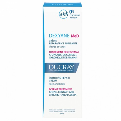 DEXYANE MED CREME REPARATRICE APAISANTE TRAITEMENT DES ECZEMAS 100ML