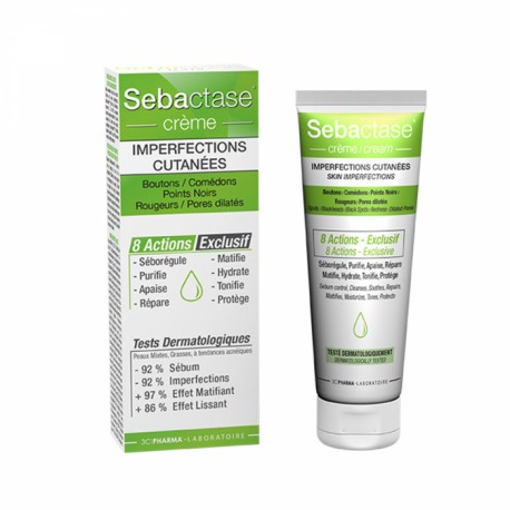 SEBACTASE CREME IMPERFECTIONS CUTANEES 50ML