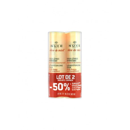 Rêve de Miel Stick Lèvres Hydratant Lot de 2