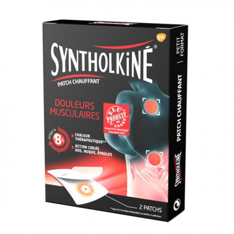 Syntholkiné patch chauffant petit format 2 unités