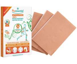 PURESSENTIEL Patch chauffant Bas de dos Articulations et muscles 