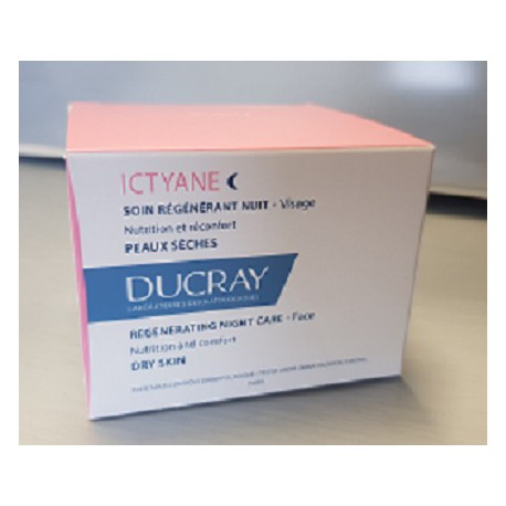 Ducray Ictyane Soin Régénérant Nuit 50Ml