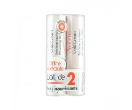 AVENE Cold Cream Stick Lèvres Lot de 2 x 4g