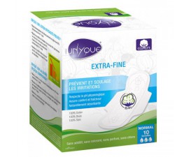 UNYQUE SERVIETTES 100% COTON extra fines*10