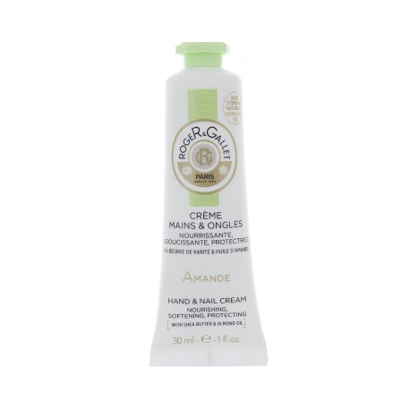  Roger et Gallet crème mains et ongles Amande 30 ml