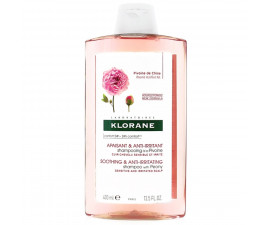 Klorane shampooing Apaisant cuir chevelu irrité Pivoine 400ml