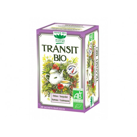 ROMON NATURE Tisane Bio Transit Bio - 20 sachets