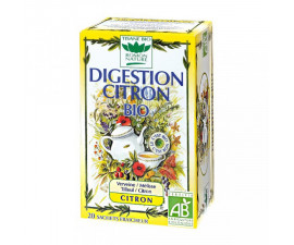 ROMON NATURE Tisane Bio Digestion Citron Bio - 20 sachets