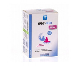 ERGYKID Mag 3-12 ans Goût Fruits Rouges 14 Sachets