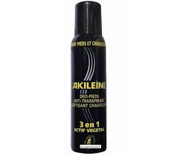 AKILEINE Spray noir déo pieds et chaussures