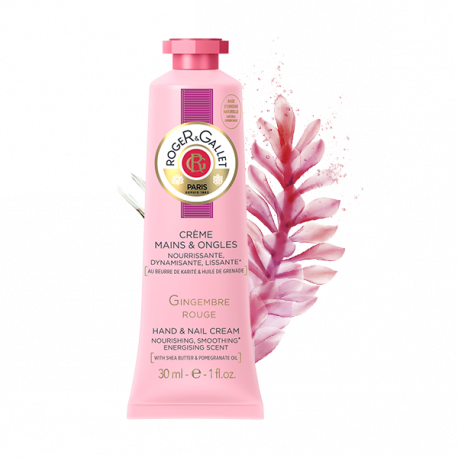 Roger & Gallet Gingembre Rouge Crème Mains et Ongles 30ml