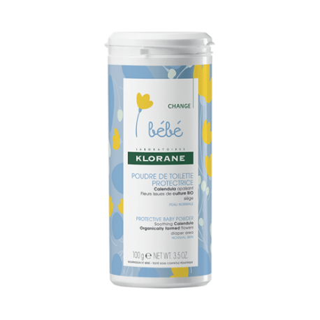 KLORANE BEBE Poudre de toilette protectrice 100g