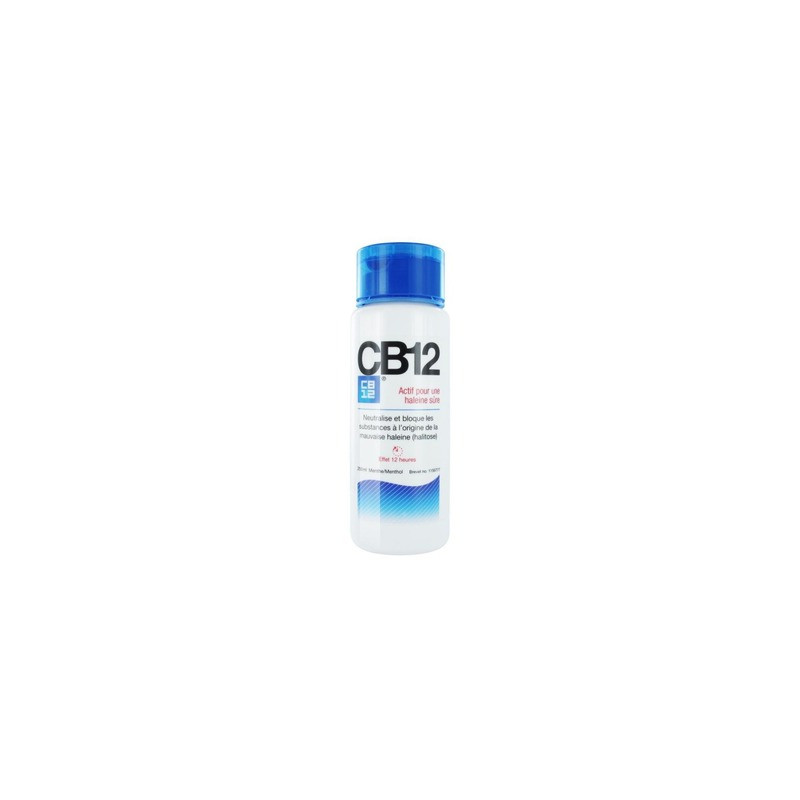 CB 12 Mauvaise haleine 12h regular - Bain de bouche 250ml, Buccodentaire