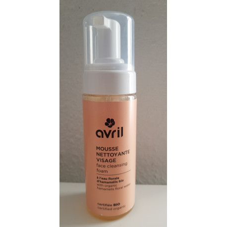 AVRIL Mousse nettoyante visage BIO 150ML