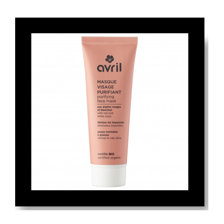 AVRIL Masque purifiant BIO à l'argile 50ml