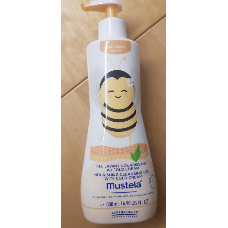 MUSTELA Gel lavant lavant nourrissant 500ml