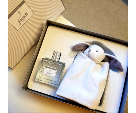 JACADI le coffret eau de senteur 100ml + doudou 