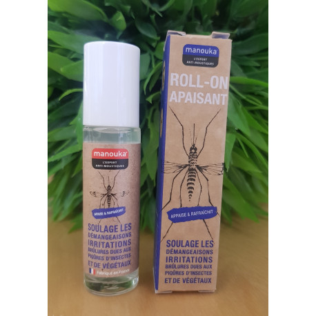 MANOUKA Roll-on apaisant et rafraîchissant 10ml