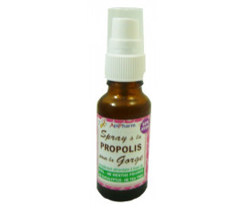 spray à la propolis pour la gorge 
