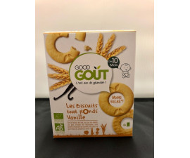 GOOD GOUT 20 Biscuits tout ronds vanille 