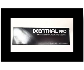 DENNTHAL PRO DENTIFRICE AU CHARBON 75ML