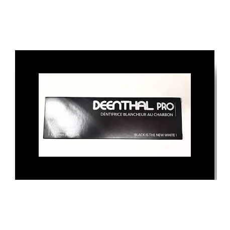 DENNTHAL PRO DENTIFRICE AU CHARBON 75ML