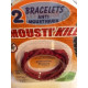 BRACELETS ANTI MOUSTIQUES MOUSTI'KILL pack de 2 BLEU