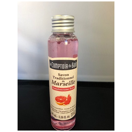 Savon liquide traditionnel pamplemousse rose 100ml