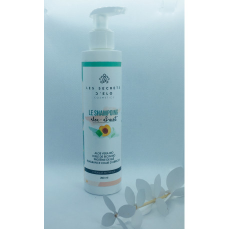 LES SECRETS D'ELO Le shampoing Aloe-abricot 200ml