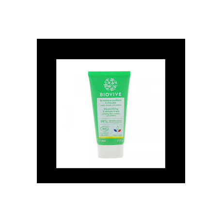 BIOVIVE Masque purifiant 3 minutes 50ml