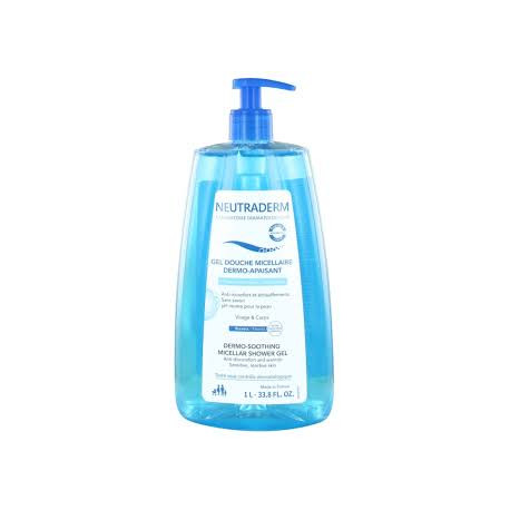 NEUTRADERM Gel douche micellaire dermo-apaisant 1L