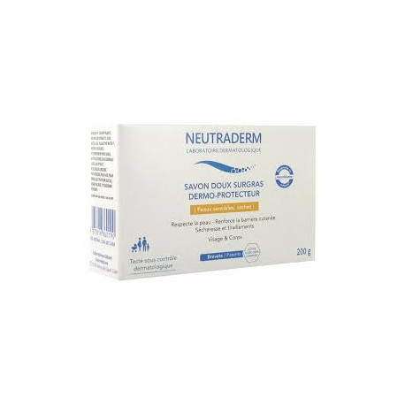 NEUTRADERM Savon doux surgras Dermo protecteur 200g