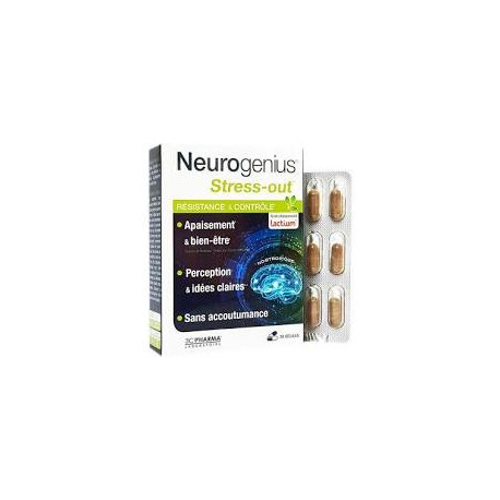 NEUROGENIUS Stress-out 30 gelules