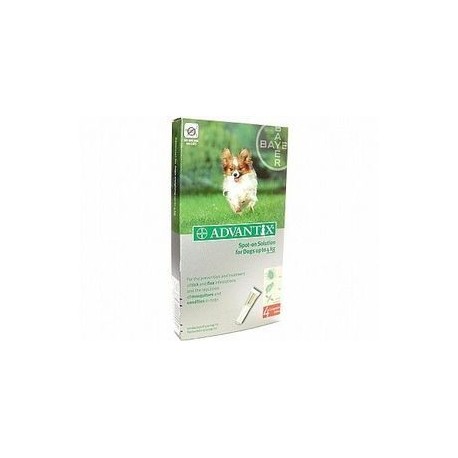 Advantix très petit chien moins de 4 kilos