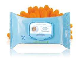 Lingettes Nettoyantes Douceur klorane bébé