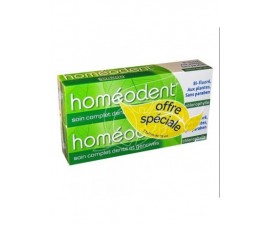 Homéodent soin complet chlorophylle lot de 2