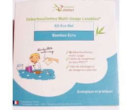 Débarbouillettes multi usage lavables