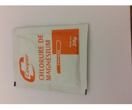 Chlorure de magnésium en sachet unitaire