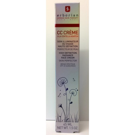 CC crème Haute Définition HD à la centella asiatica 45 ml