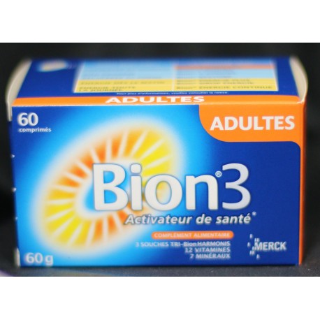 Bion 3 "Adulte" 60 comprimés 