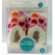 Chaussons Baby snoozies - ROSE CLAIR Coeurs - taille M