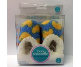 Chaussons Baby snoozies - BLEU Canards - taille S