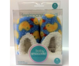 Chaussons Baby snoozies - BLEU Canards - taille M