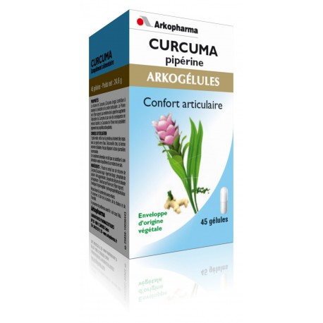 Arkogélules Curcuma + Piperine