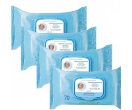 Lingettes Nettoyantes Douceur klorane bébé - lot de 4